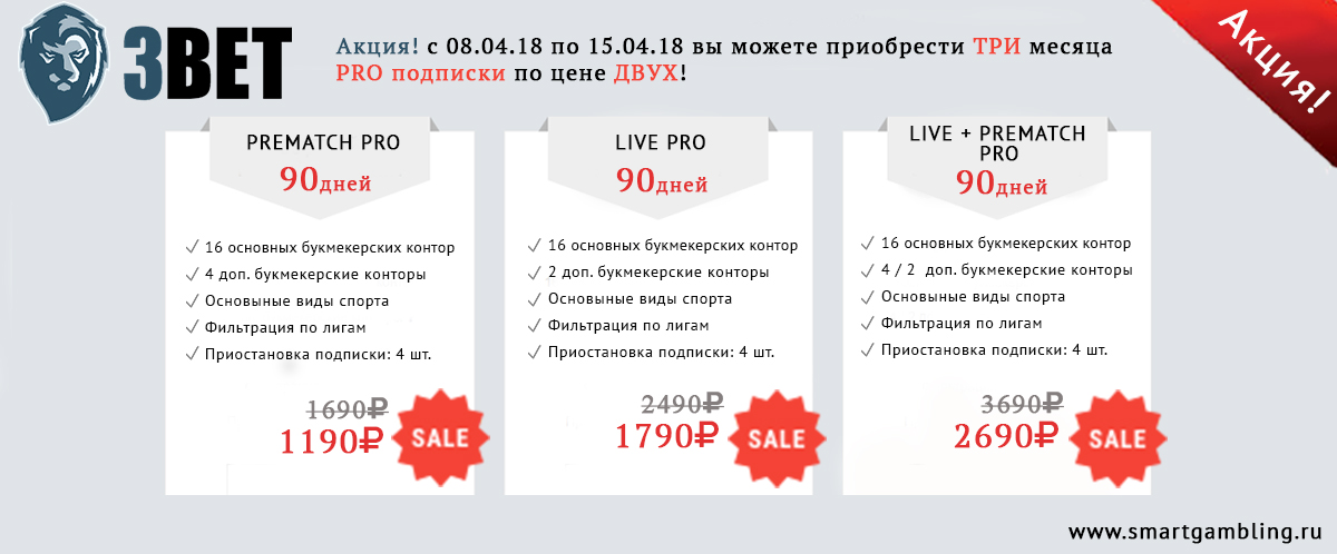 Акция 3Bet